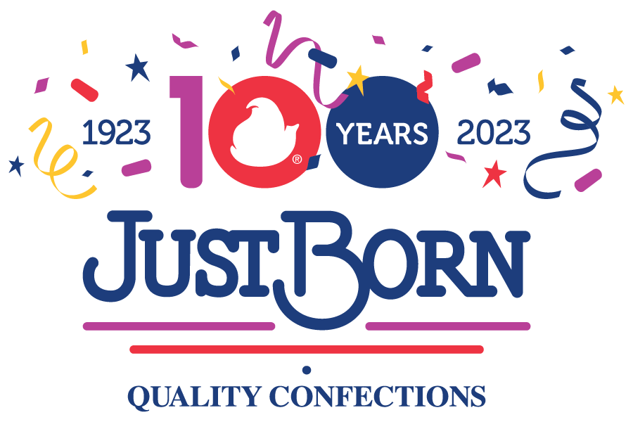 JustBorn Quality Confections Logo